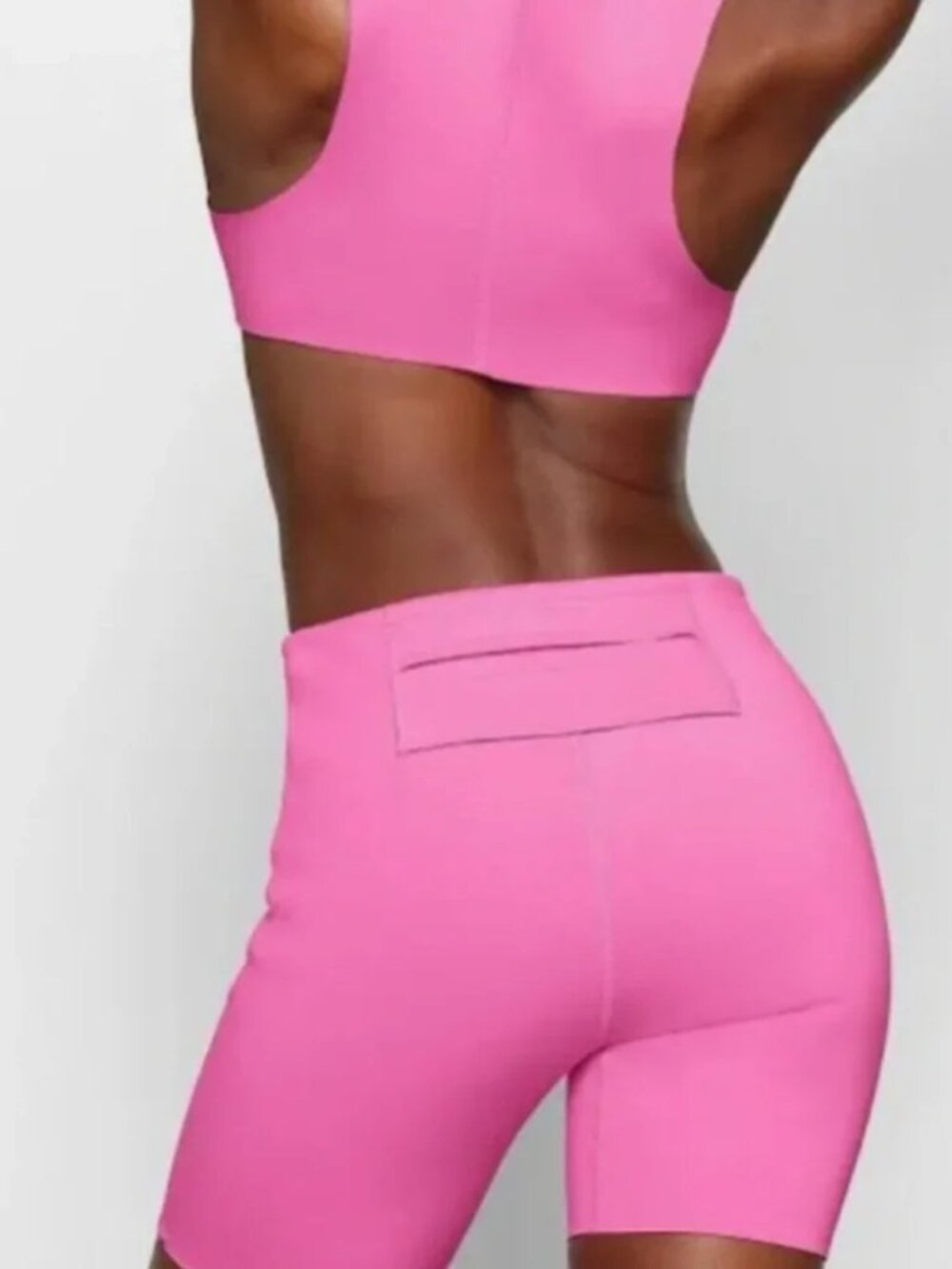 Skims Sport Swim Mid Thigh Short in Taffy -NWT - Picture 2 of 8